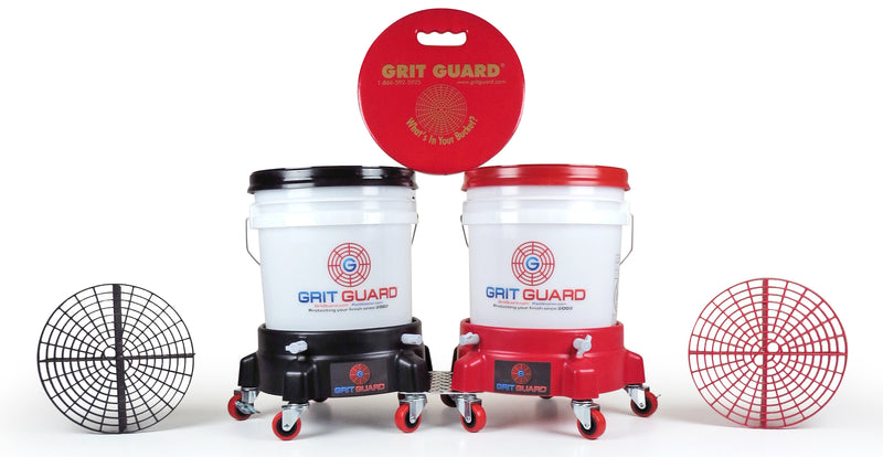 Load image into Gallery viewer, Dual Grit Guard Washing System with Bucket Dolly
