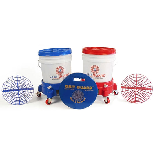 Dual Grit Guard Washing System with Bucket Dolly