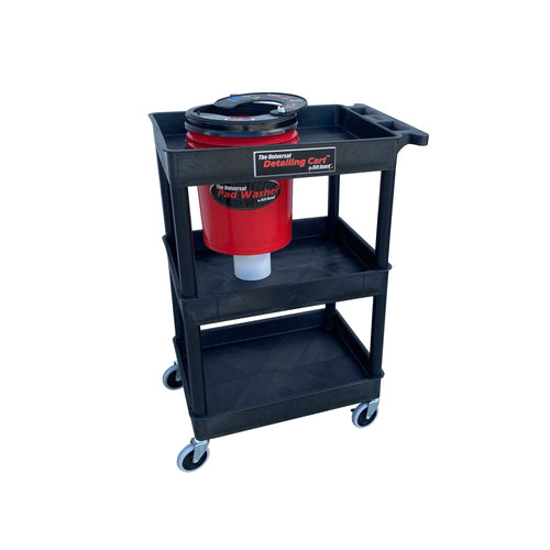 Universal Detail Cart with Pad Washer Combo