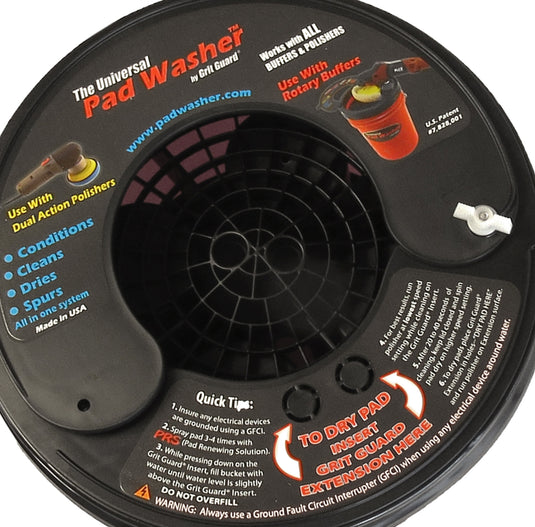 Universal Pad Washer with Pad Renewing Solution