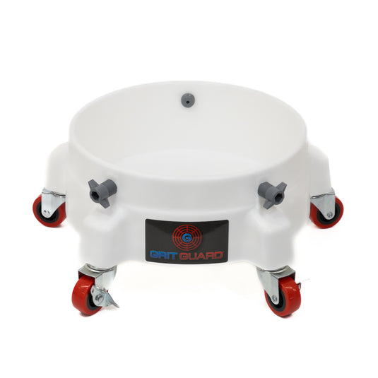 ALL4DETAIL 5 Gallon Bucket Dolly, Rolling Bucket Dolly with 5 Rolling  Swivel Casters - Bucket Dirt Trap - Spray Bottle - Perfect for Car Washing