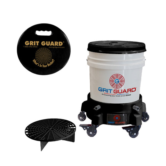 Grit Guard Washing System with Bucket Dolly