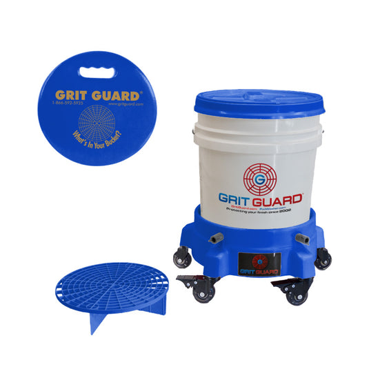 Grit Guard Washing System with Bucket Dolly