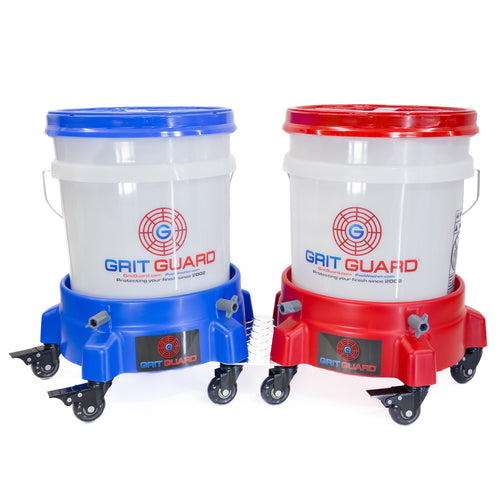 Dual Grit Guard Washing System with Bucket Dolly