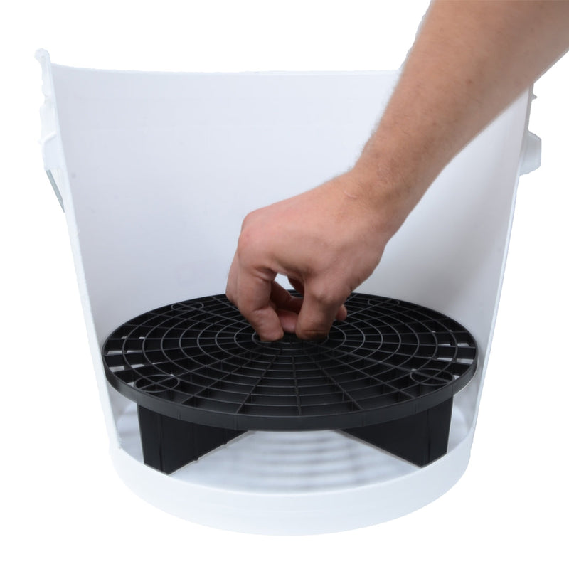 SGCB 10.4” Car Washing Bucket Insert Grit Trap Filter, Red – SGCB AUTOCARE