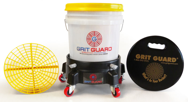 Grit Guard Washing System with Bucket Dolly –